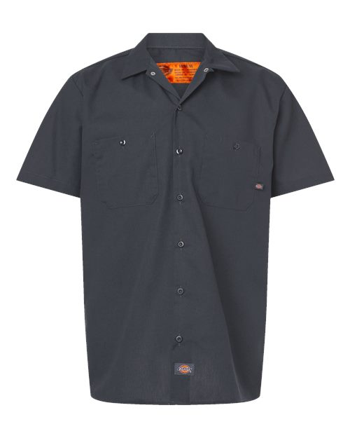 Dickies Men's Tall Industrial Short Sleeve Work Shirt