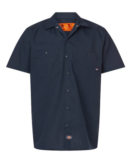 Dickies Men's Tall Industrial Short Sleeve Work Shirt