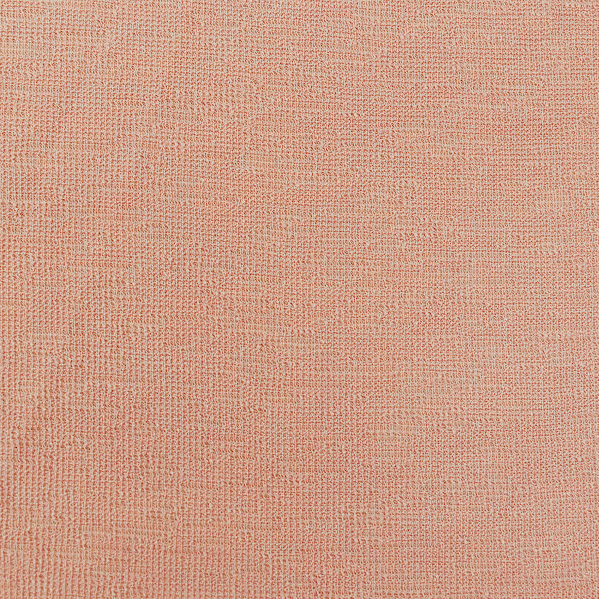 1 Yard Peach Orange Semi Sheer Patterned Jacquard Knit Fabric For Apparel Crafts 63 Inches Width