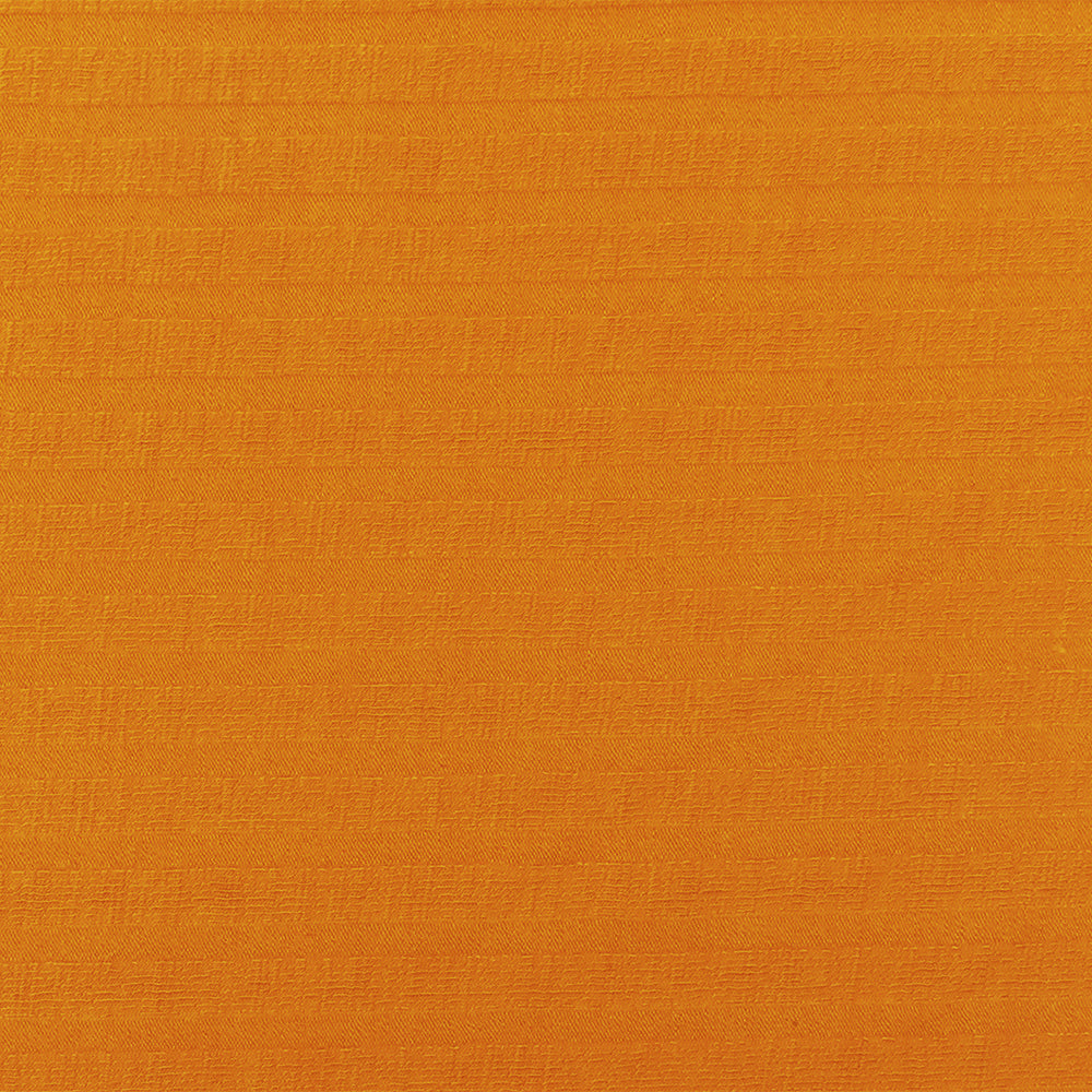 1 Yard Sunny Orange Rib Knit Lustrous Rayon & Spandex Stretch Fabric for Dancewear, 55" Wide