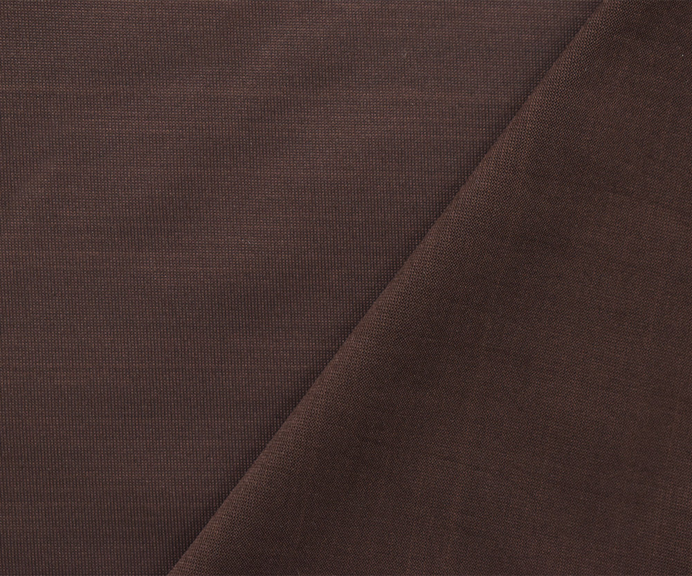 1 Yard Dark Brown Nylon Spandex Solid Tricot Activewear Knit Fabric 60 Inches Width