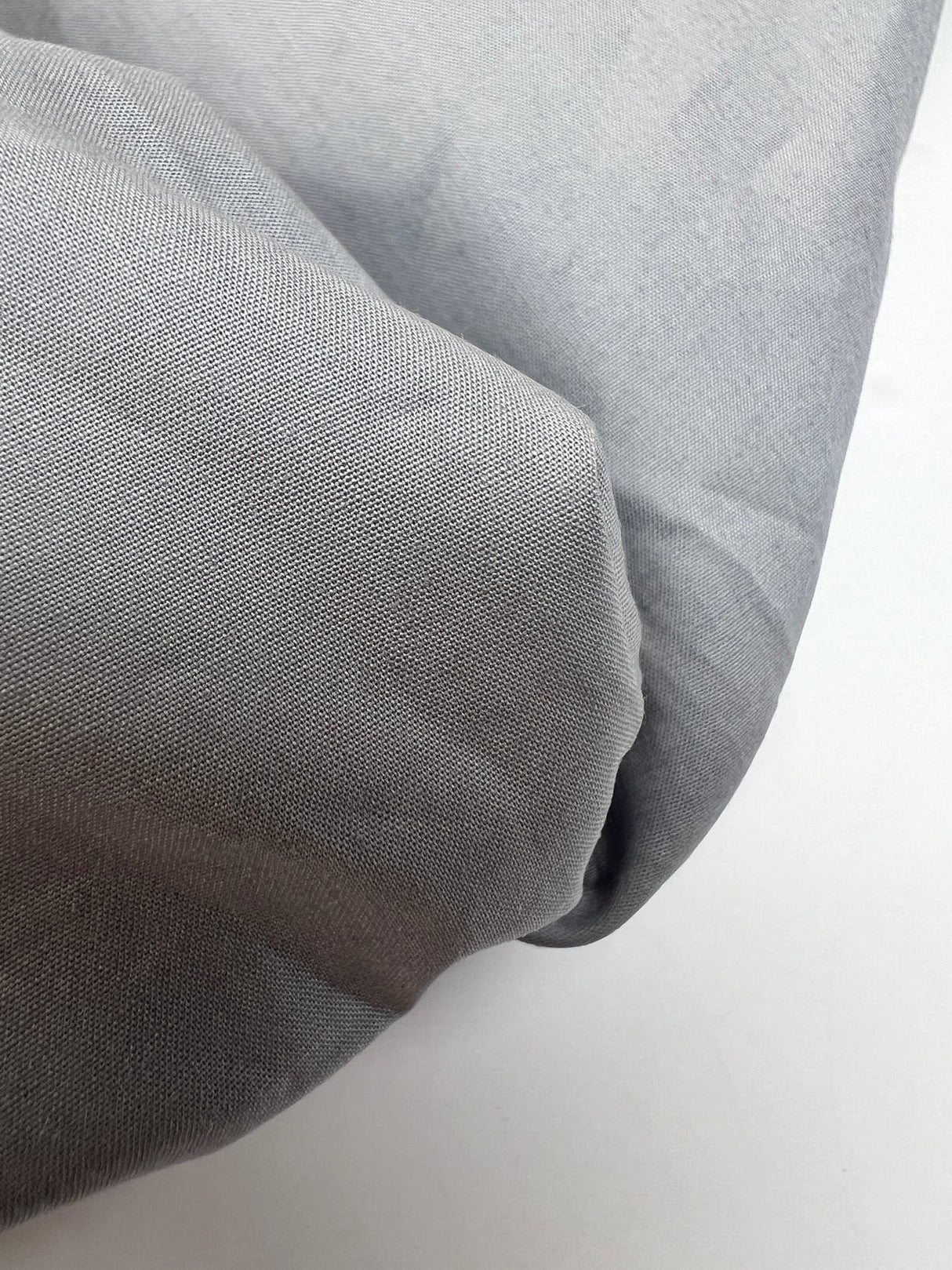 Italian Gray Cotton Poplin
