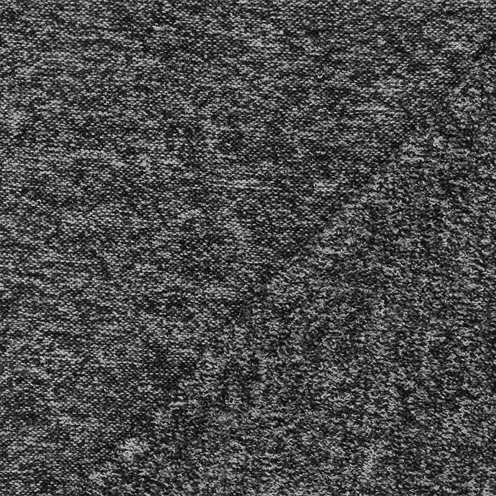 1 Yard Simple Gray & Black Texture Stretch Poly Jersey Knit Fabric for Activewear, 56 Inches Wide