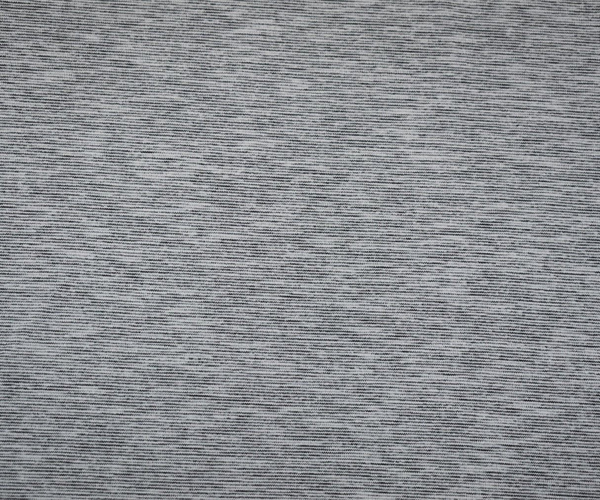 1 Yard Black White Gray Polyester Spandex Slub Jersey Knit Fabric Stretch 58 Inches Wide