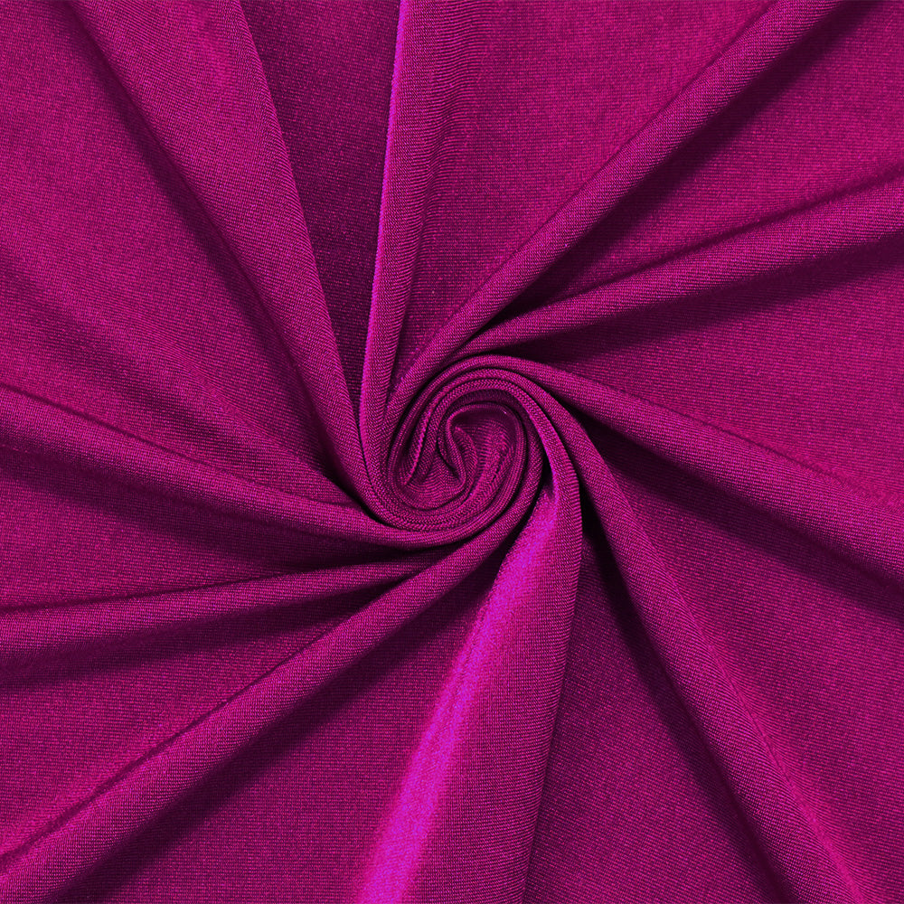 1 Yard Magenta Purple Polyester Spandex Stretch Activewear Knit Fabric 58 Inches Wide