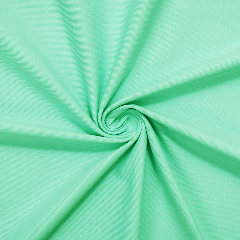 1 Yard Pastel Teal Nylon Stretch Spandex Tricot Knit Fabric 58 Inches Width