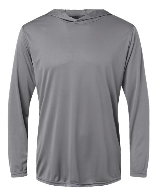 Holloway Men's Momentum Hooded Long Sleeve T-Shirt