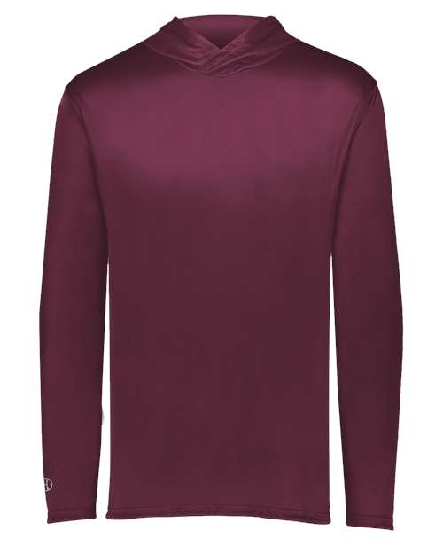 Holloway Men's Momentum Hooded Long Sleeve T-Shirt
