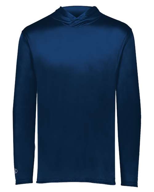 Youth Momentum Hooded Long Sleeve Performance T-Shirt
