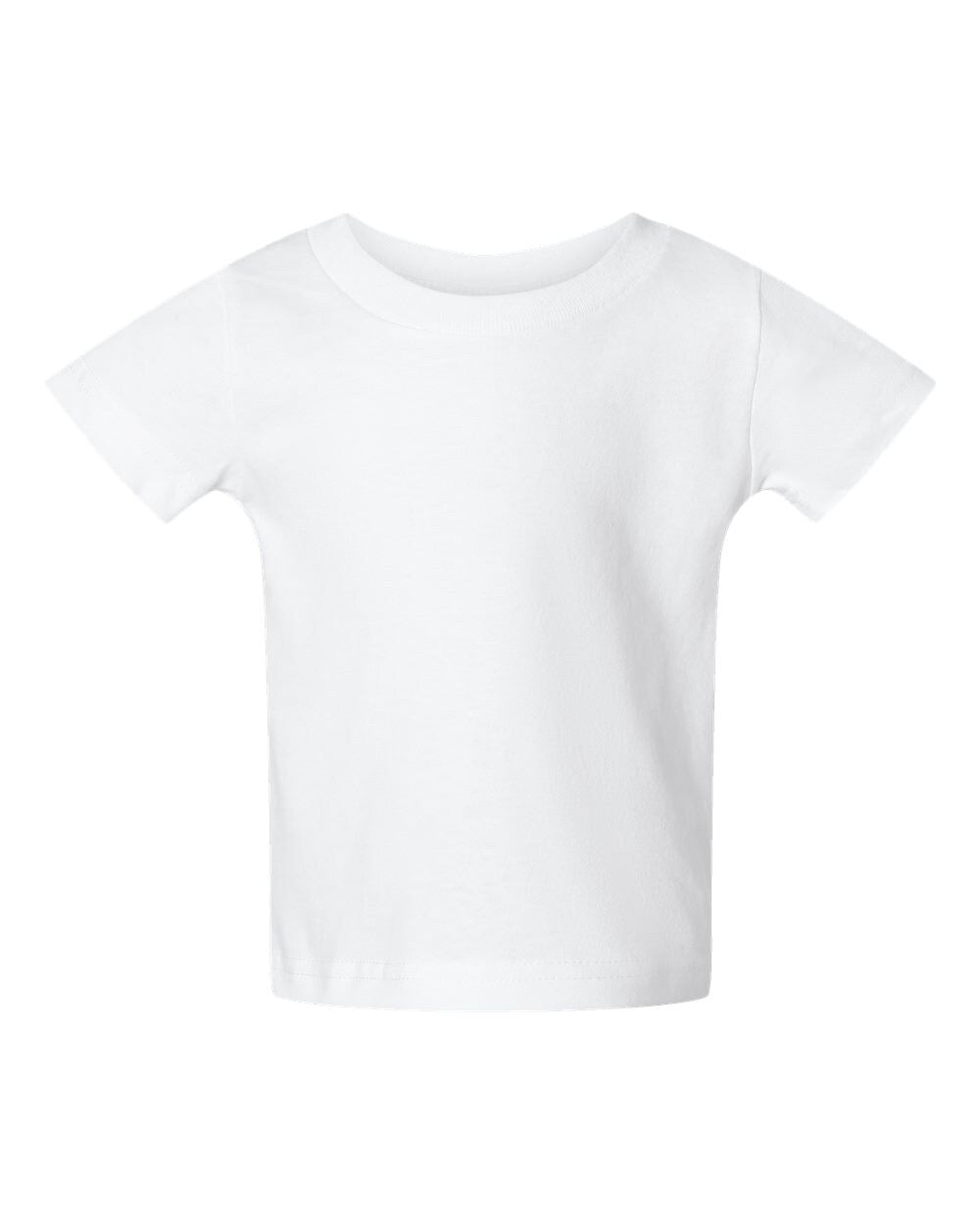 RADYAN® Infant Short Sleeve Crewneck Cotton Jersey Tee - 3401
