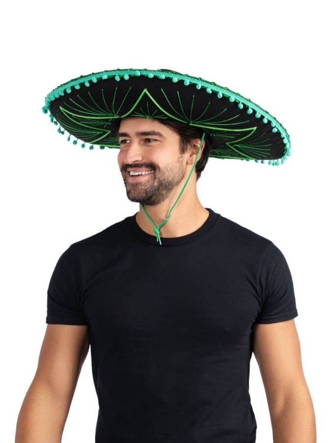 Mexican Sombrero Hat Costume Accessory - Adults