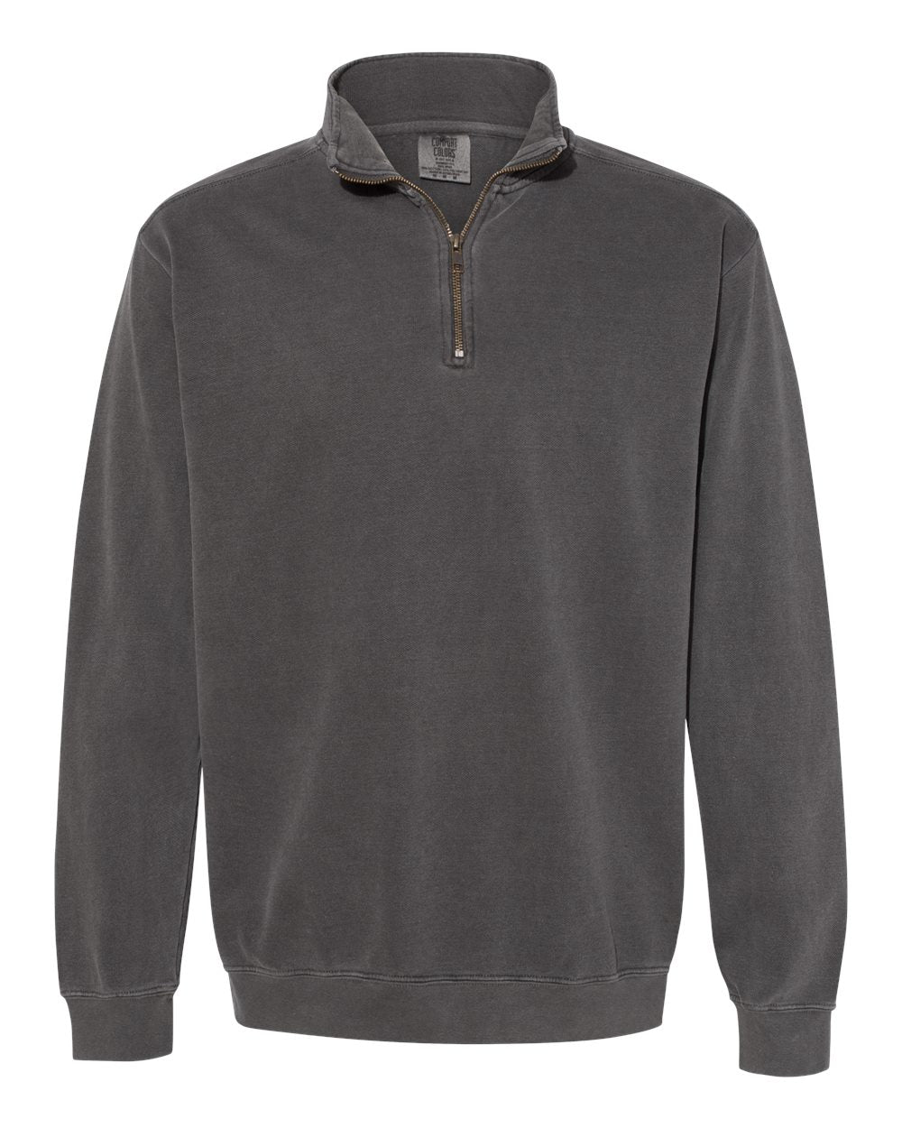 Comfort Colors® Garment-Dyed Quarter Zip Sweatshirt