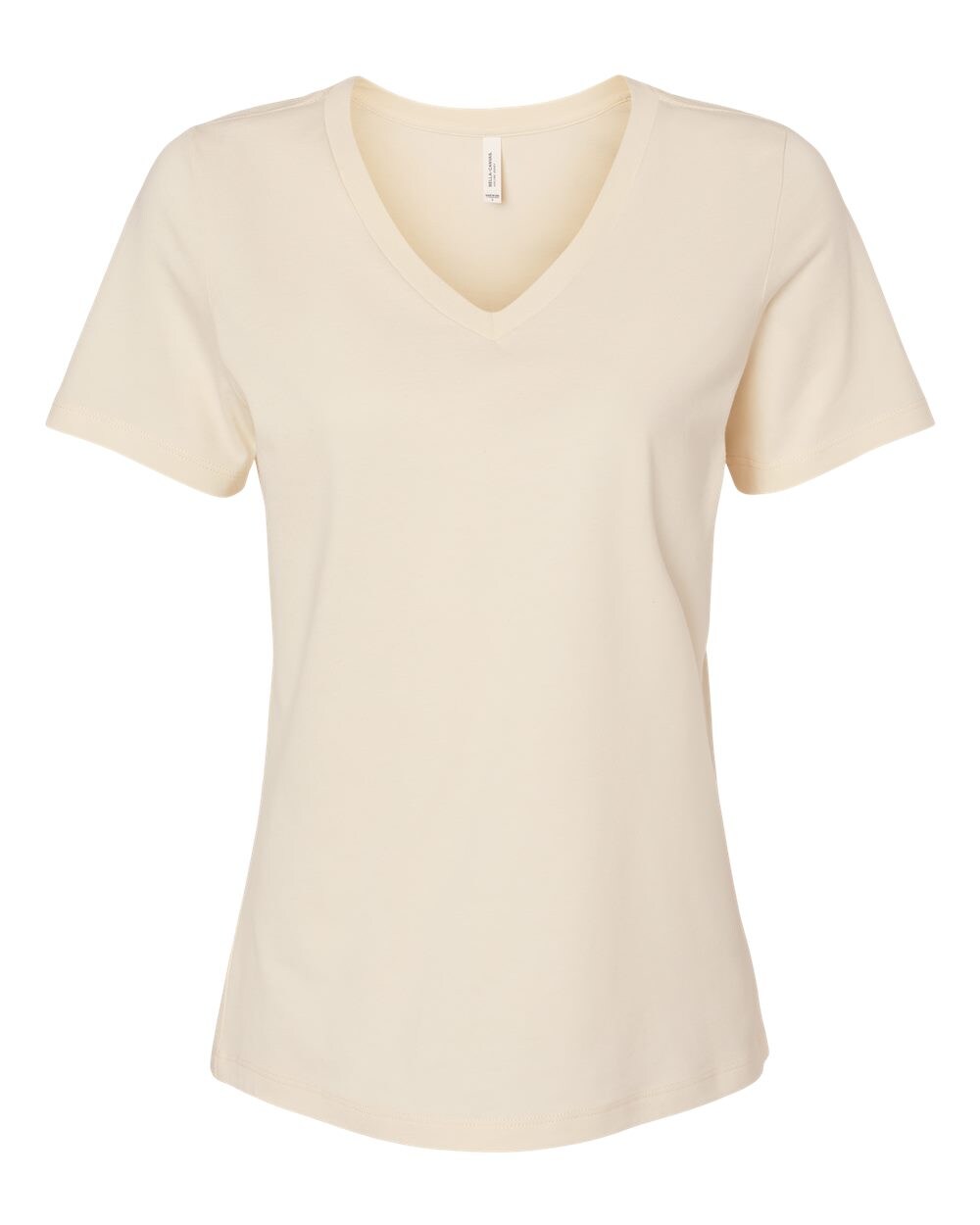 BELLA + CANVAS® Women’s Jersey Relaxed Short Sleeve V-Neck T-Shirt