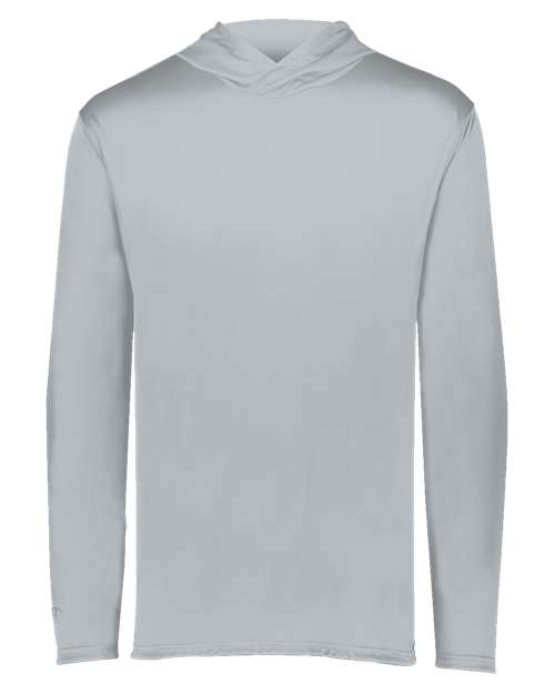Youth Momentum Hooded Long Sleeve Performance T-Shirt