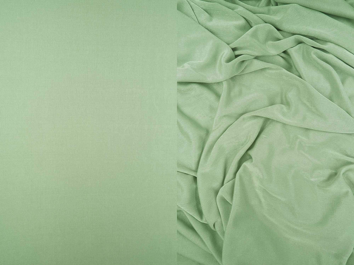 1 Yard 1x1 Slinky Rib Solid Knit Fabric, 52/54? Wide Polyester Spandex Blend