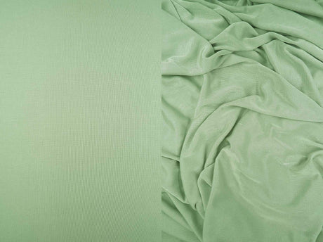 1 Yard 1x1 Slinky Rib Solid Knit Fabric, 52/54? Wide Polyester Spandex Blend