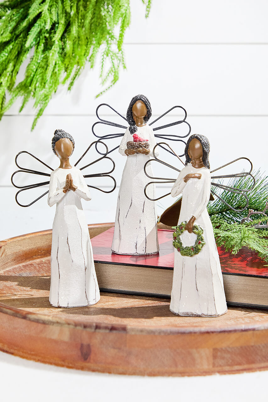 7" Natural Tabletop Angel