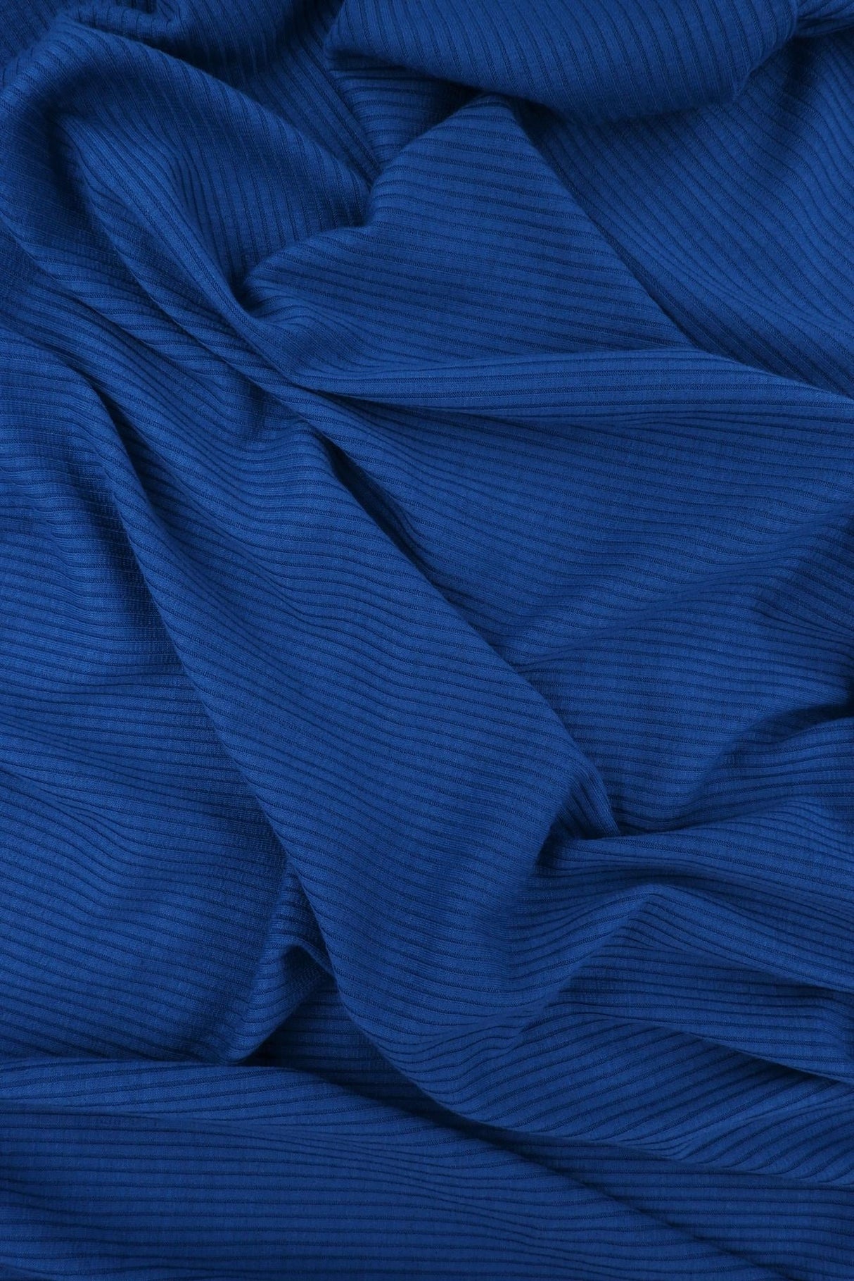 Rib Solid Stretch Knit Fabric