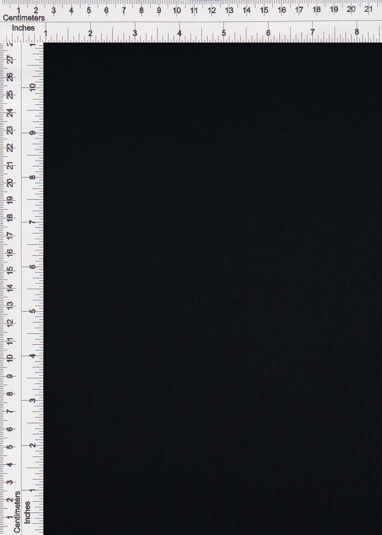 Rib Solid Stretch Knit Fabric