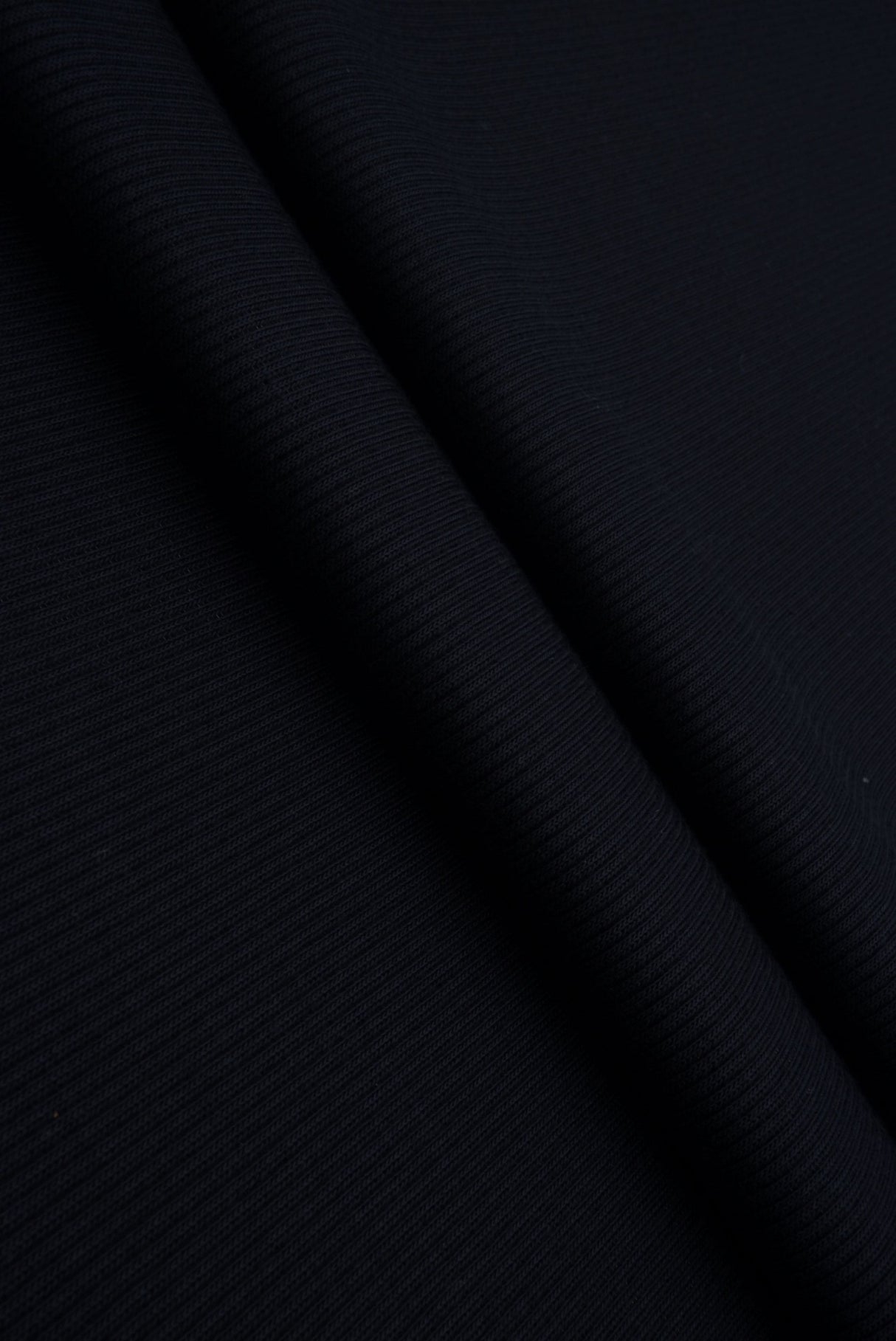 Rib Solid Stretch Knit Fabric