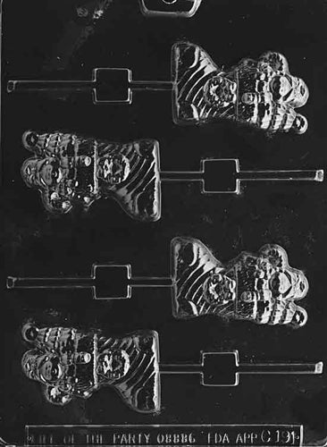 Stuffed Stocking Pop Chocolate Mold