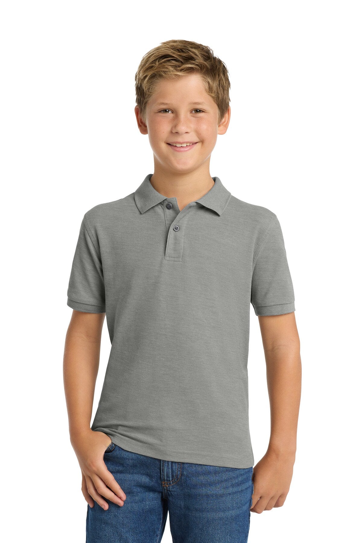 Port Authority® Youth Silk Touch Polo