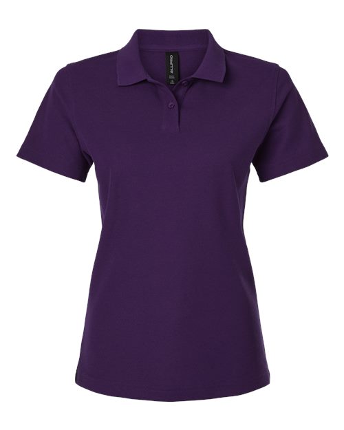 AllPro® Women’s Essential Pique Polo Shirt Poly-Cotton Comfort