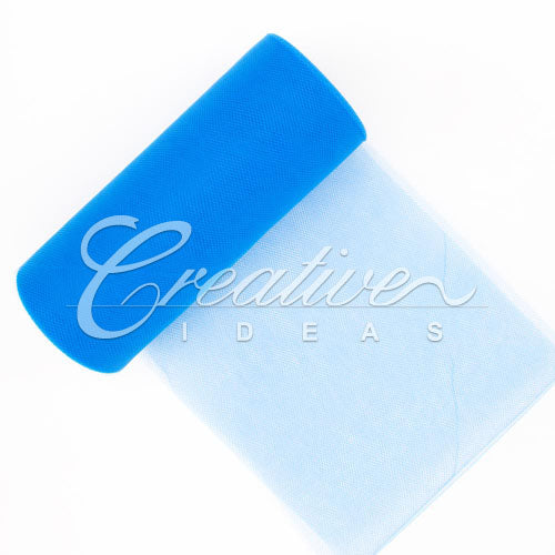 6" Tulle Spool - 25 Yards (Turquoise)