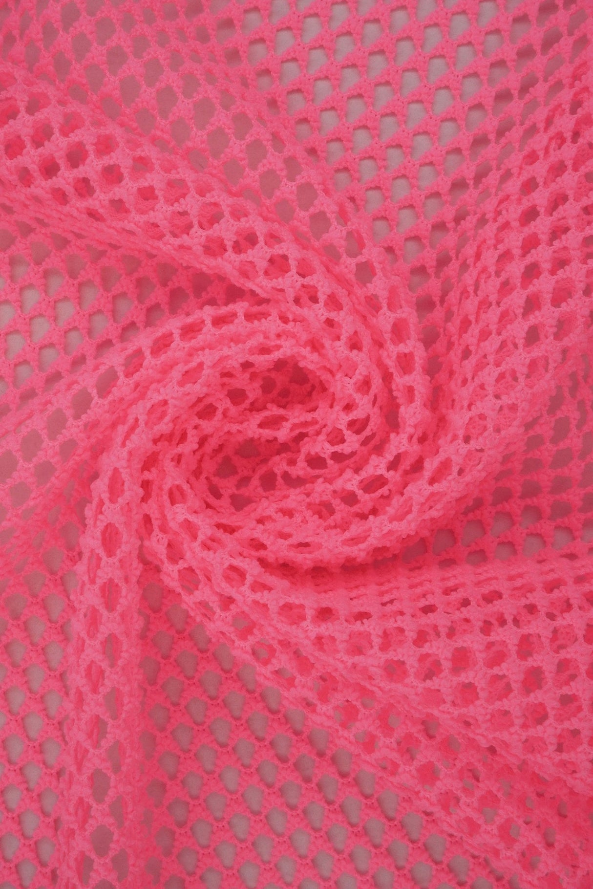 Fishnet Mesh Stretch Fabric