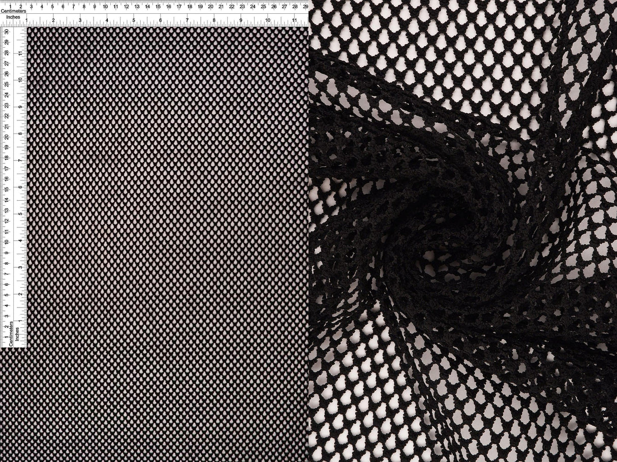 Fishnet Mesh Stretch Fabric