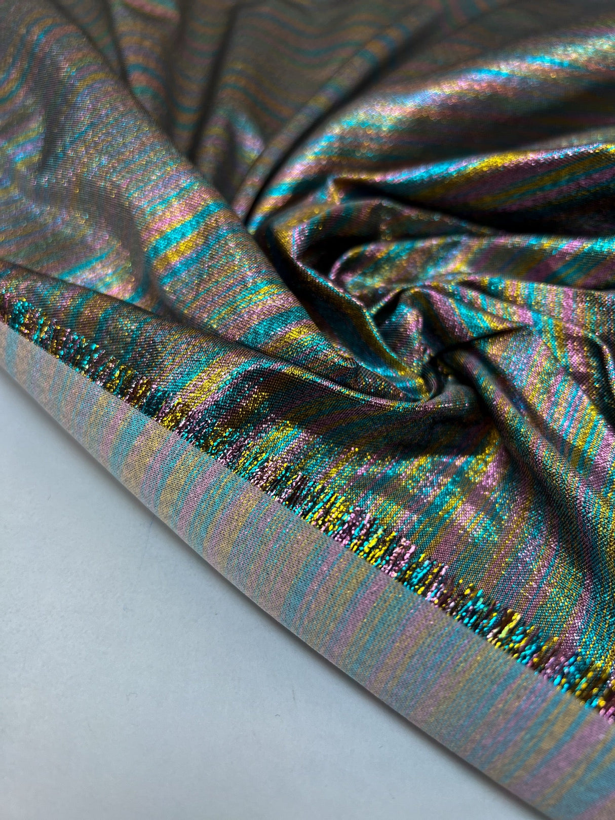 Multicolour Lurex Polyamide Woven