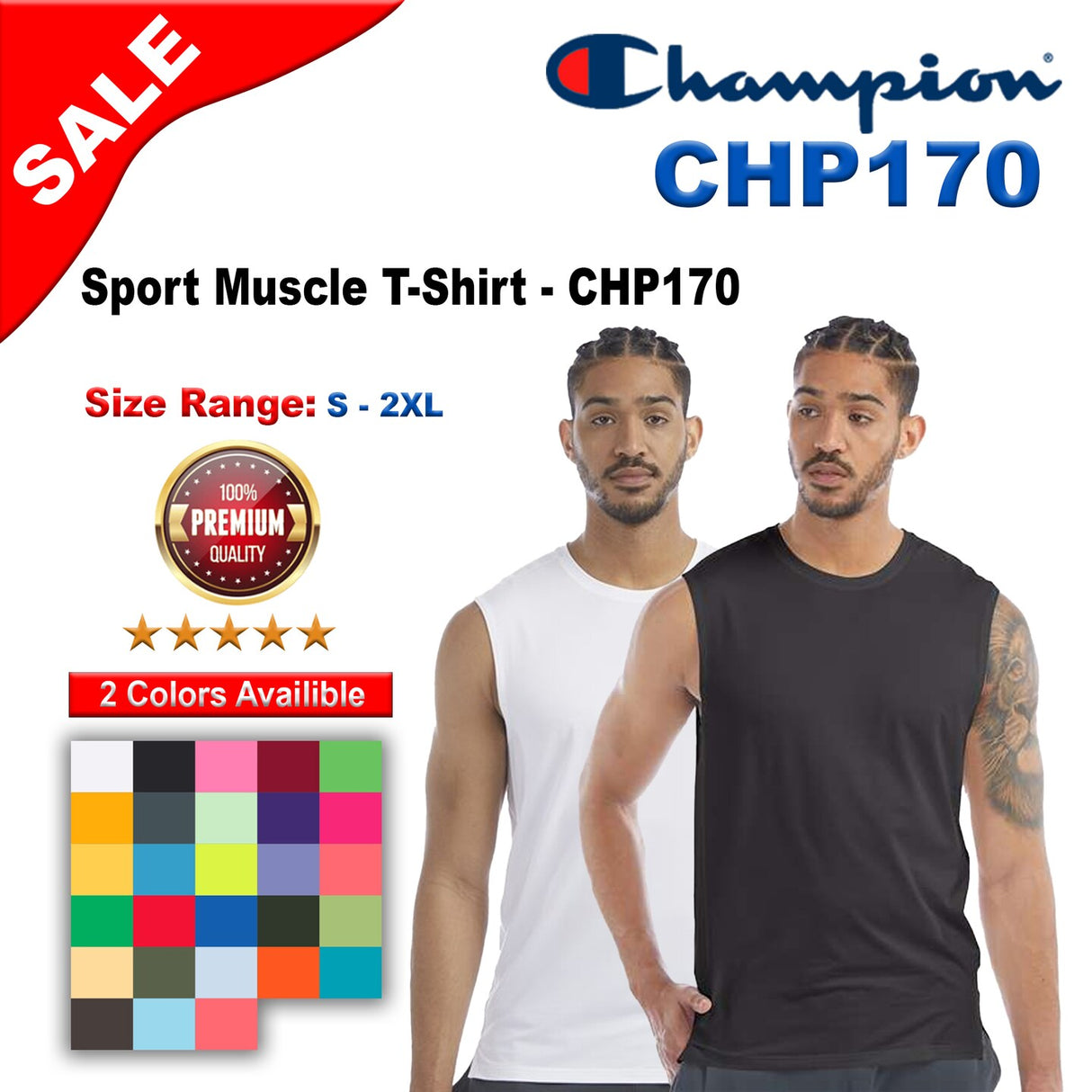 Champion® Sport Muscle T-Shirt