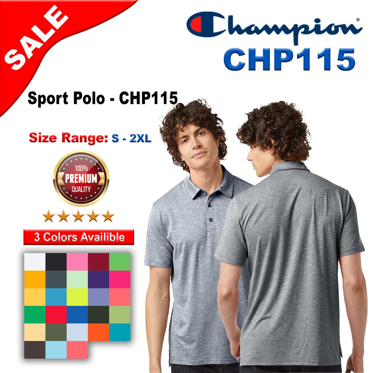 Champion® Sport Polo
