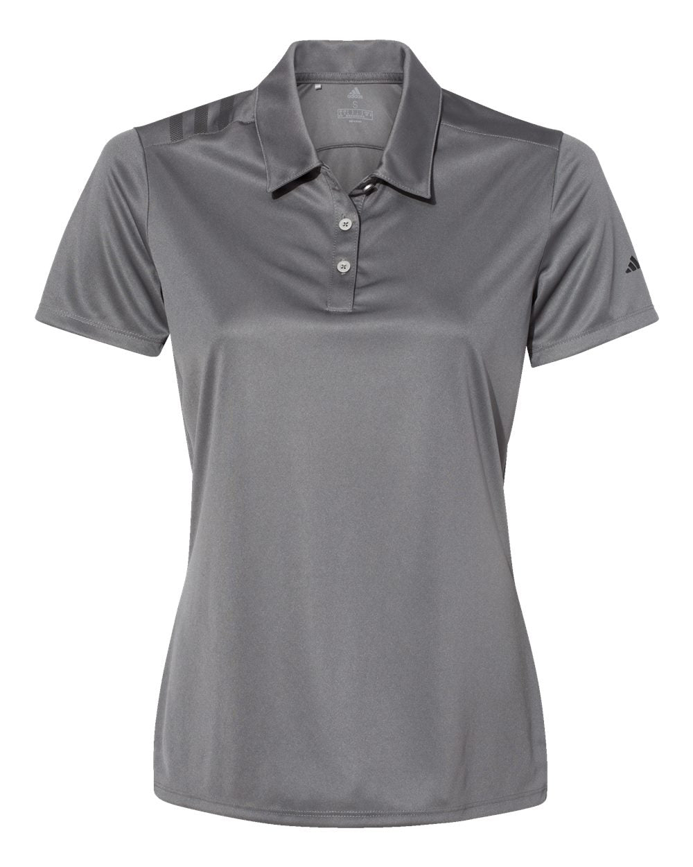 Adidas® Women's 3-Stripes Shoulder Polo