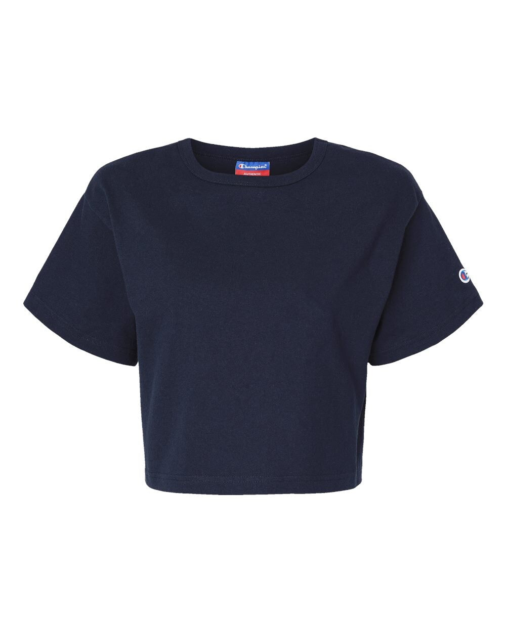 Champion® Women's Heritage Jersey Crewneck Short Sleeve Crop T-Shirt