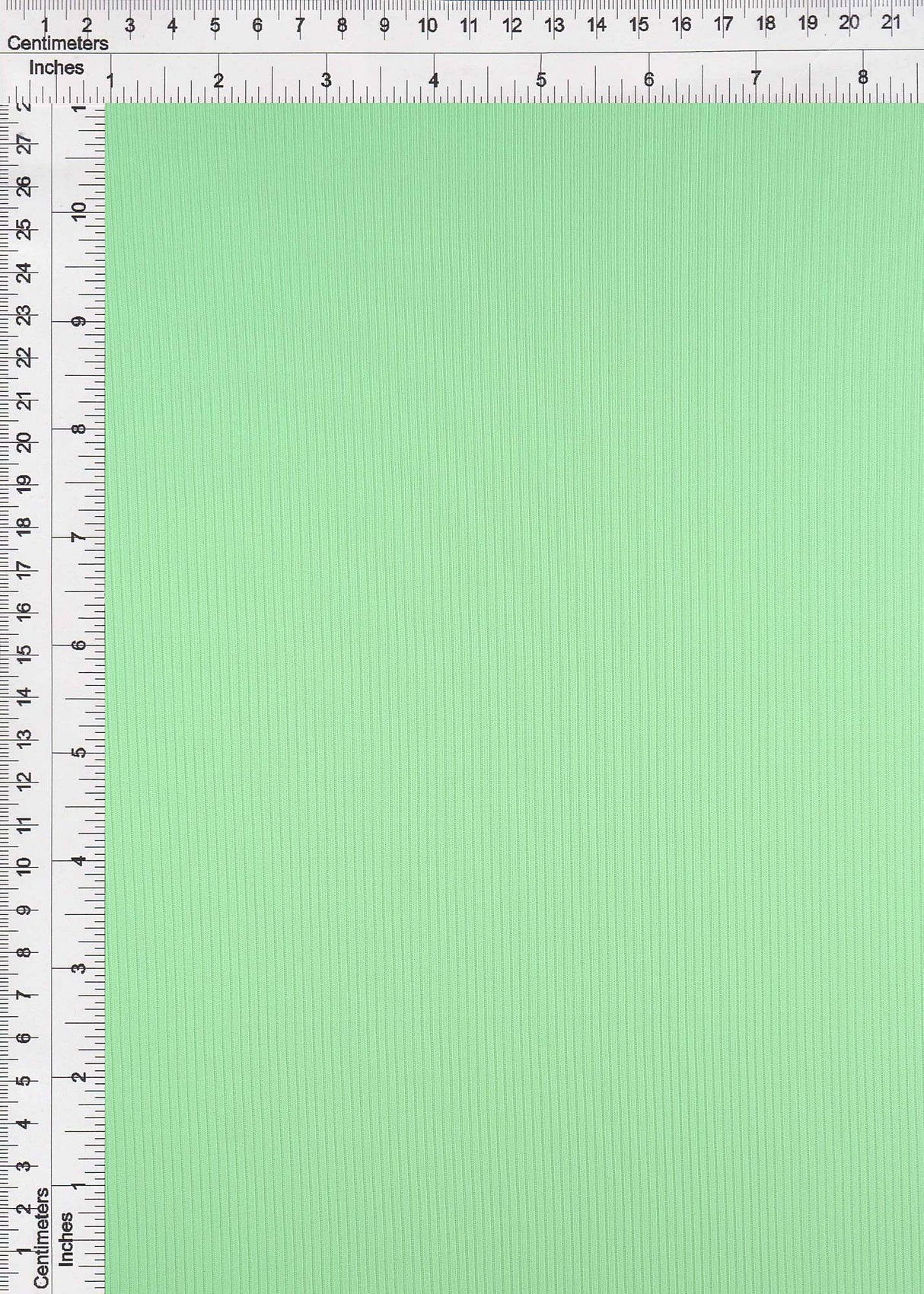 Rib Solid Stretch Knit Fabric