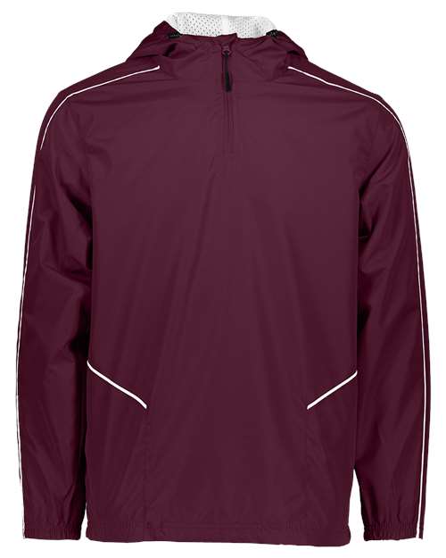 Holloway Men's Wizard Quarter-Zip Hooded Pullover
