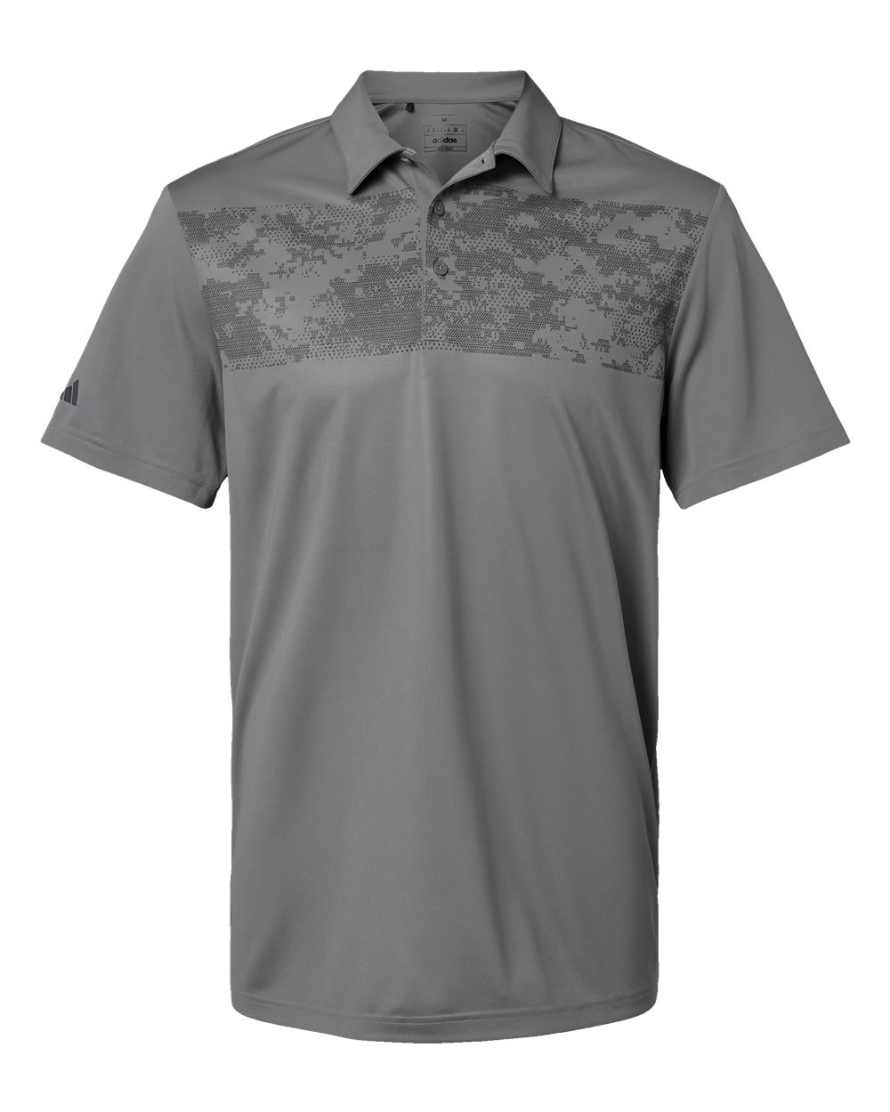 Adidas® Camo Chest Print Polo