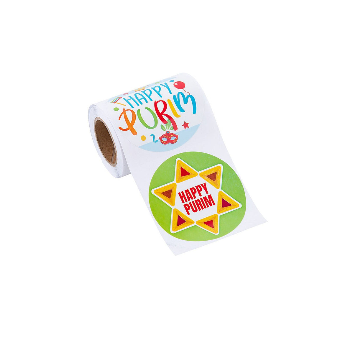 Bulk 100 Pc. Purim Sticker Roll