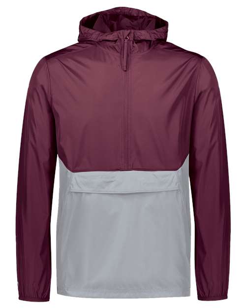 Men's Packable Quarter-Zip Water-Resistant Jacket