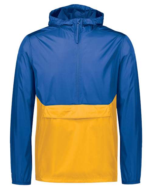 Men's Packable Quarter-Zip Water-Resistant Jacket