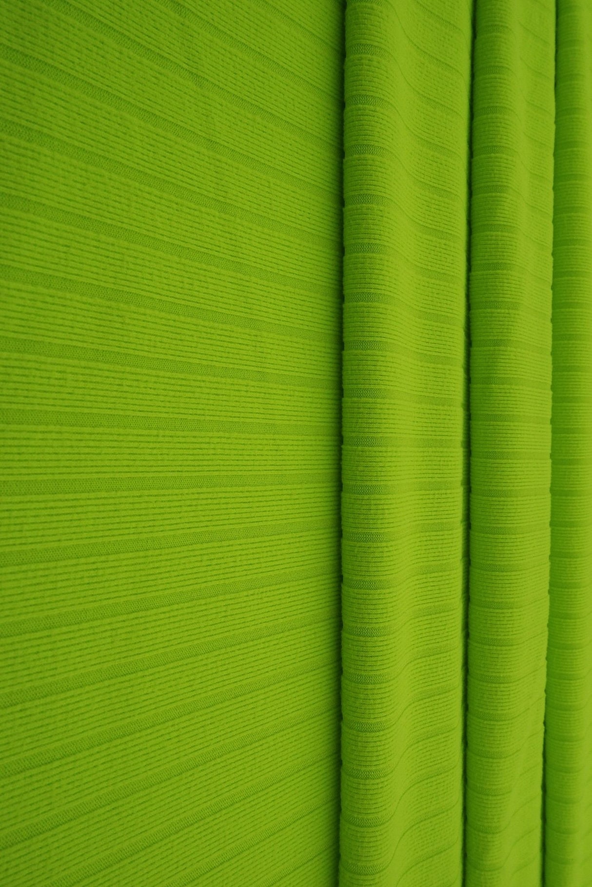 Rib Stretch Knit Fabric Solid