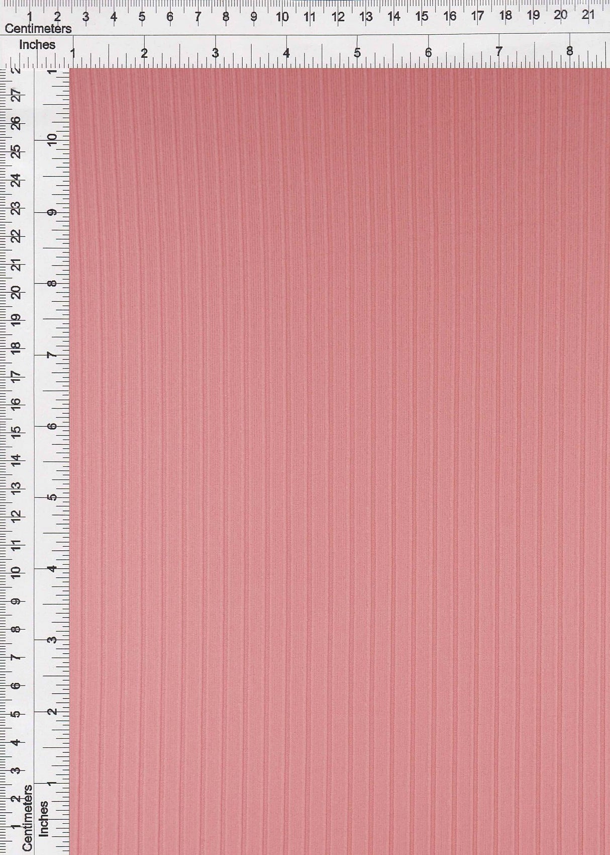 Rib Stretch Knit Fabric Solid