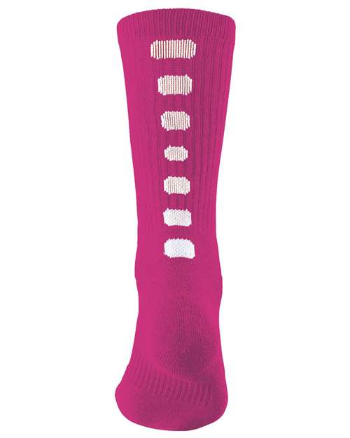 Augusta Sportswear Colorblocked Crew Socks