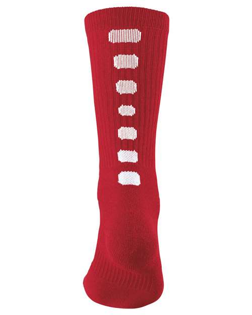 Augusta Sportswear Colorblocked Crew Socks