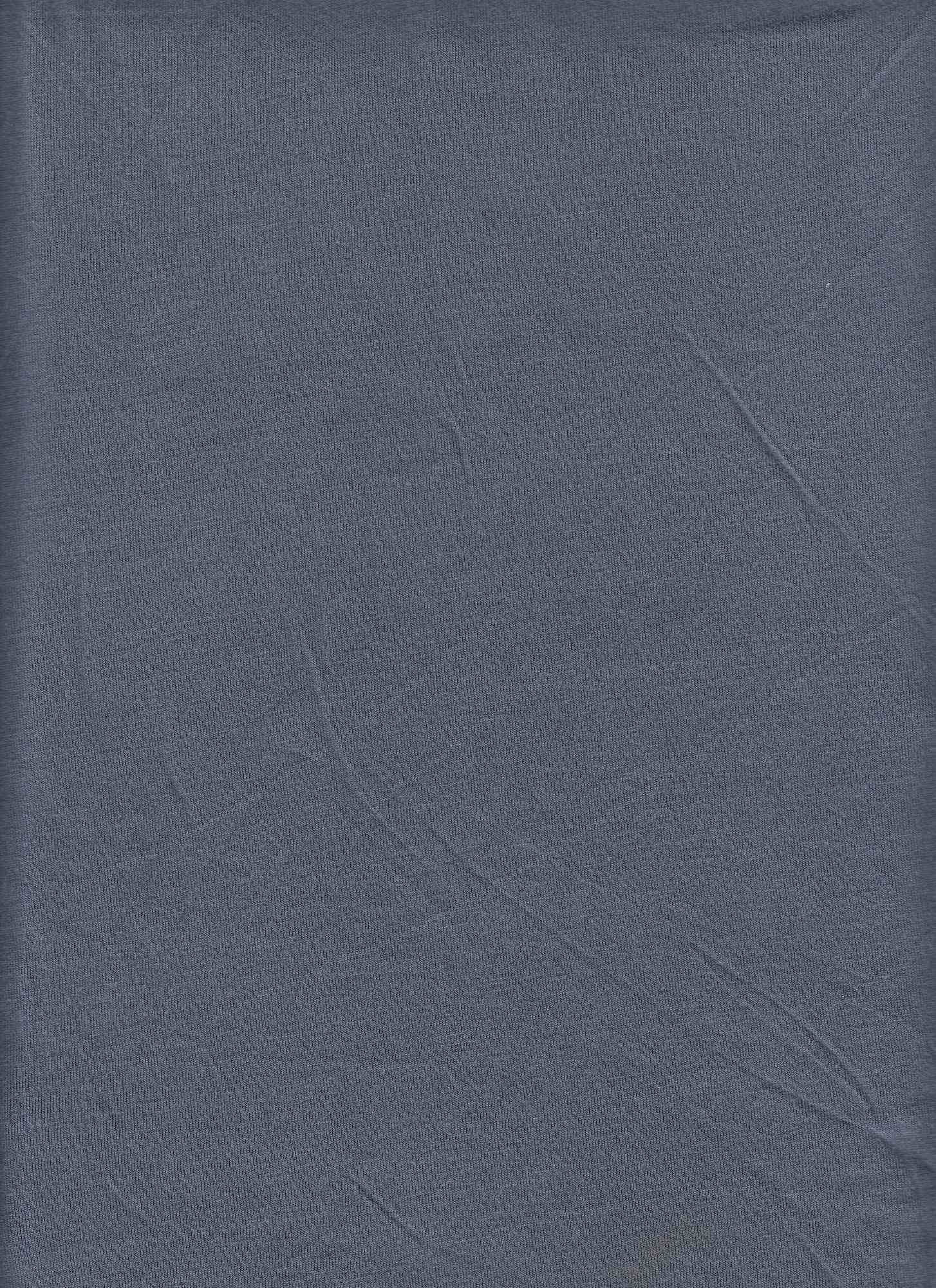 1 Yard Vortex Washed Jersey Solid Fabric, 58/60'' Wide Rayon Spandex Blend
