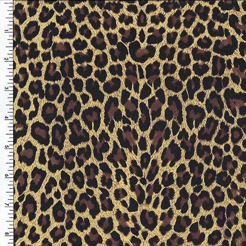 Printed Spandex Matte Tricot Neon Halloween