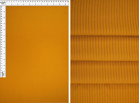 1 Yard 4x2 Yummy Rib Solid Knit Fabric, 58/60'' Wide Polyester Spandex Blend