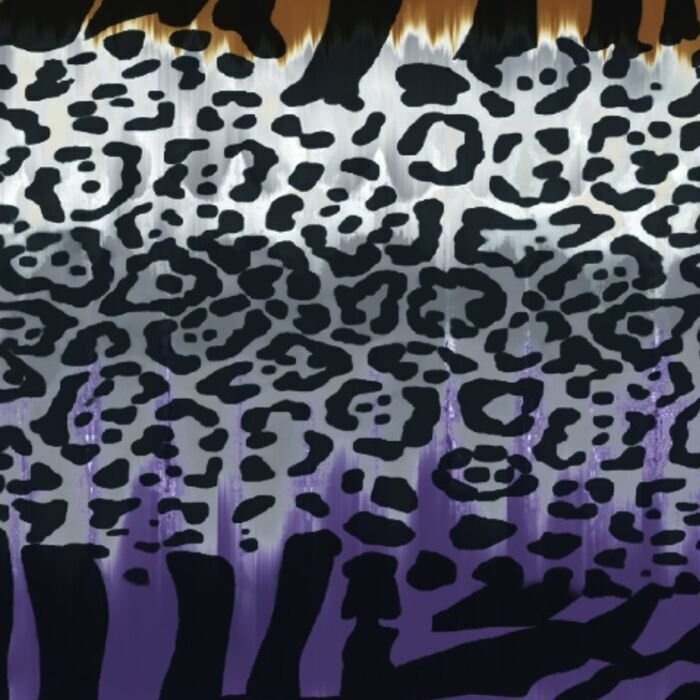 Printed Spandex Zebra Mix Safari