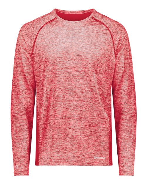 Holloway Youth Electrify CoolCore Long Sleeve T-Shirt